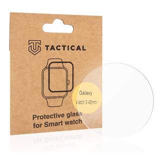 Tactical 2.5D Hodinky/Sklo pre Samsung Galaxy Watch 3 45mm  - Transparentná